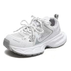 Damen Lauf- und Freizeitschuhe mit atmungsaktiver Mesh-Oberfläche