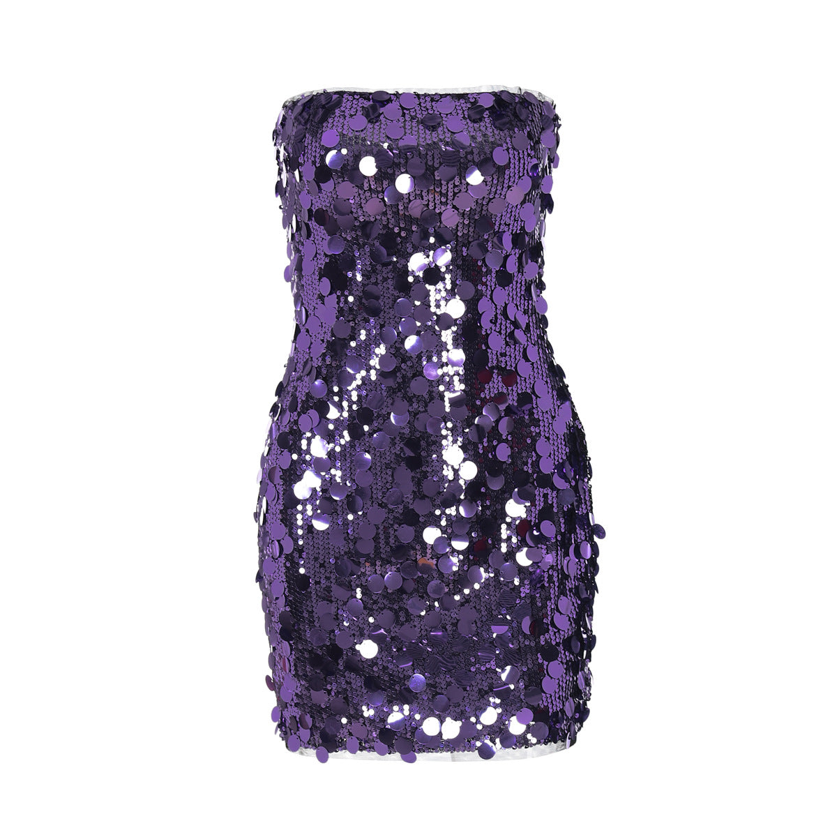 Damen Glamouröses Skaterkleid R&B