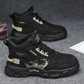 Damen Sportliche High-Top Sneakers mit modischem Muster und atmungsaktiver Sohle R&B