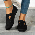 Damen atmungsaktive Filzschuhe mit offenem Design R&B