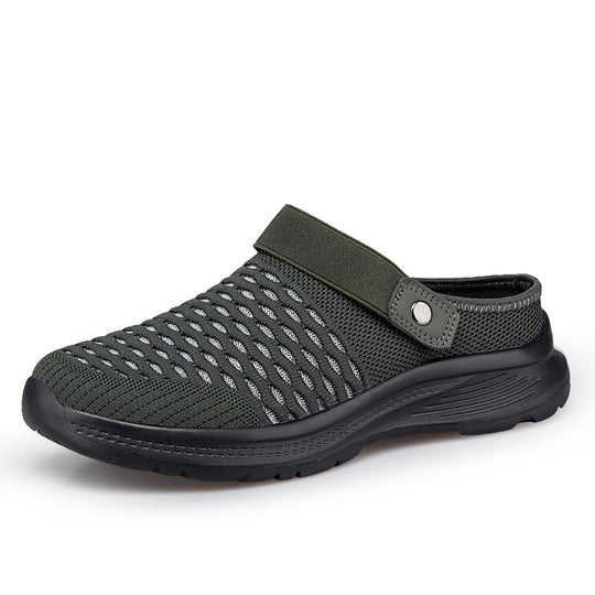 Damen Atmungsaktive Clogs mit elastischem Riemen R&B