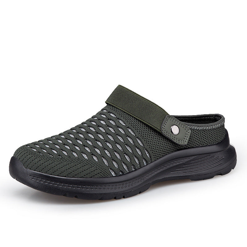 Damen Bequeme Mesh-Clogs mit rutschfester Sohle R&B