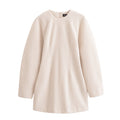 Damen Teddyfell Kleid R&B