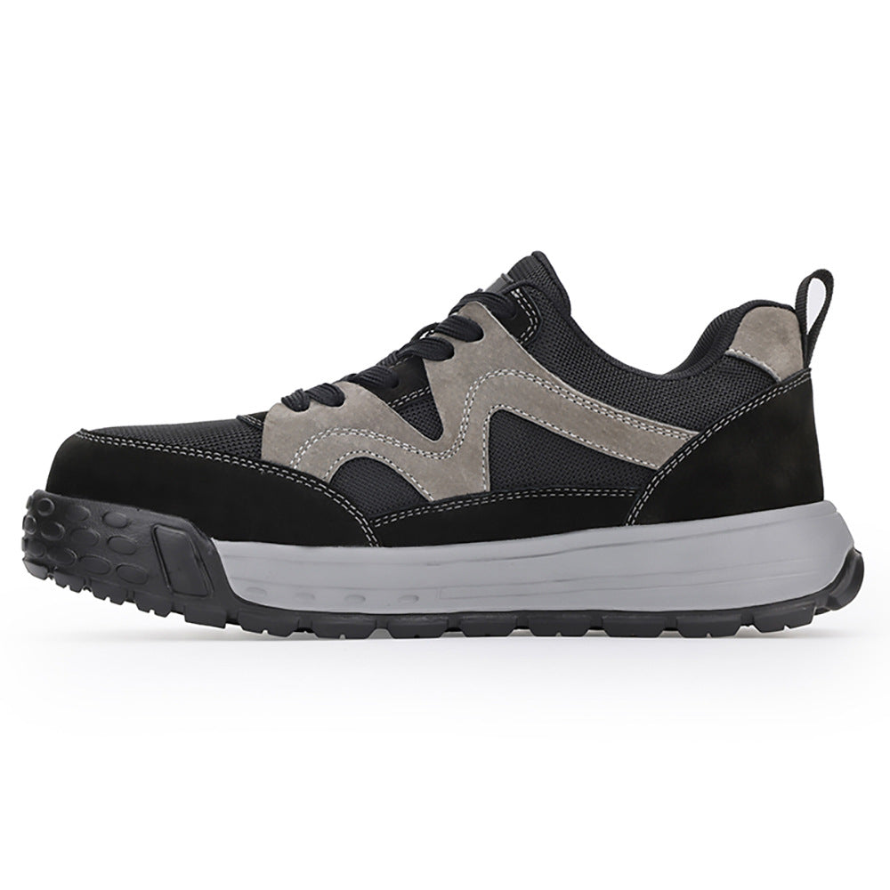 Herren sportliche Freizeitschuhe mit rutschfester Profilsohle und atmungsaktiver Obermaterialkombination R&B