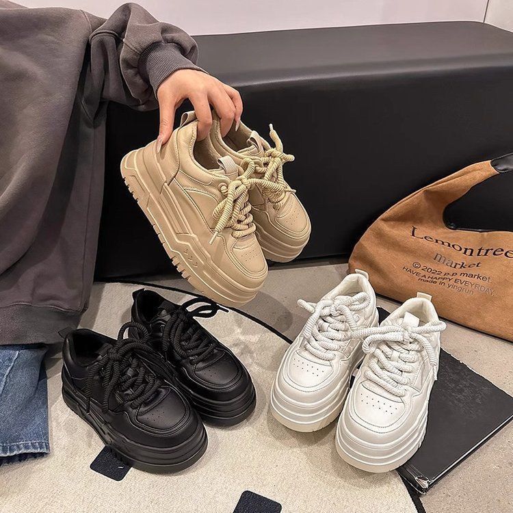Damen Chunky Sneakers mit strapazierfähiger Sohle und modischem Design