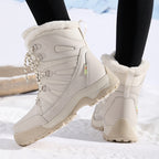Damen Isolierte Winterstiefel mit rutschfester Sohle und wärmendem Futter R&B