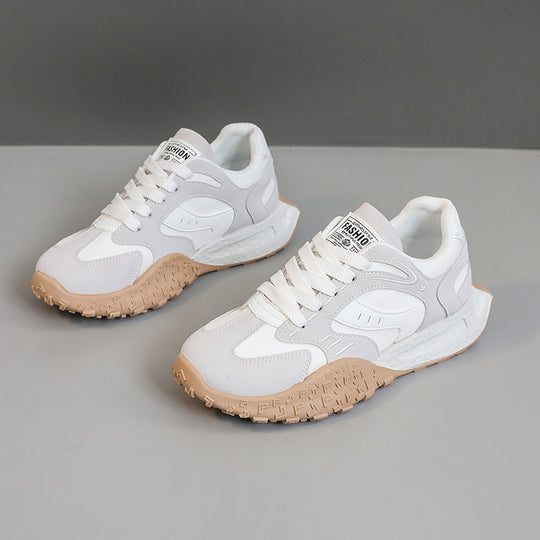 Damen Sportliche Sneakers mit rutschfester Sohle und atmungsaktiver Mesh-Oberfläche R&B