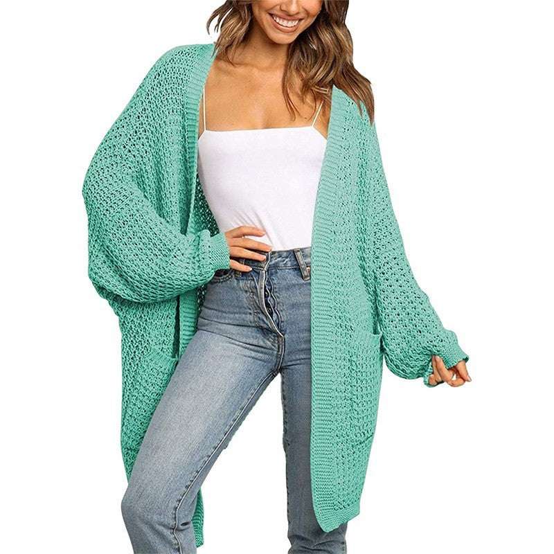 Damen lässiger Strickcardigan R&B