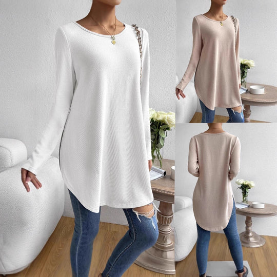 Damen Langarmoberteil mit modernem Schnitt und weichem Material R&B