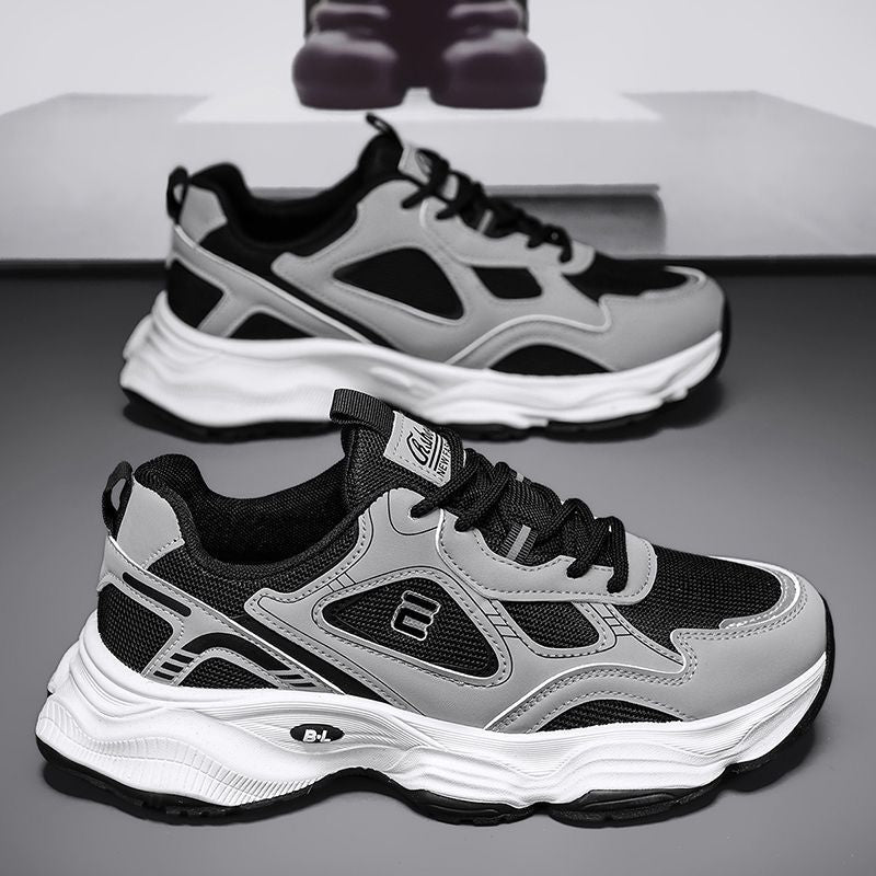 Damen athletische Freizeitschuhe mit dicker Sohle und optimaler Dämpfung