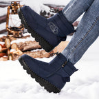Damen Winteroptik Stiefeletten mit rutschfester Sohle R&B
