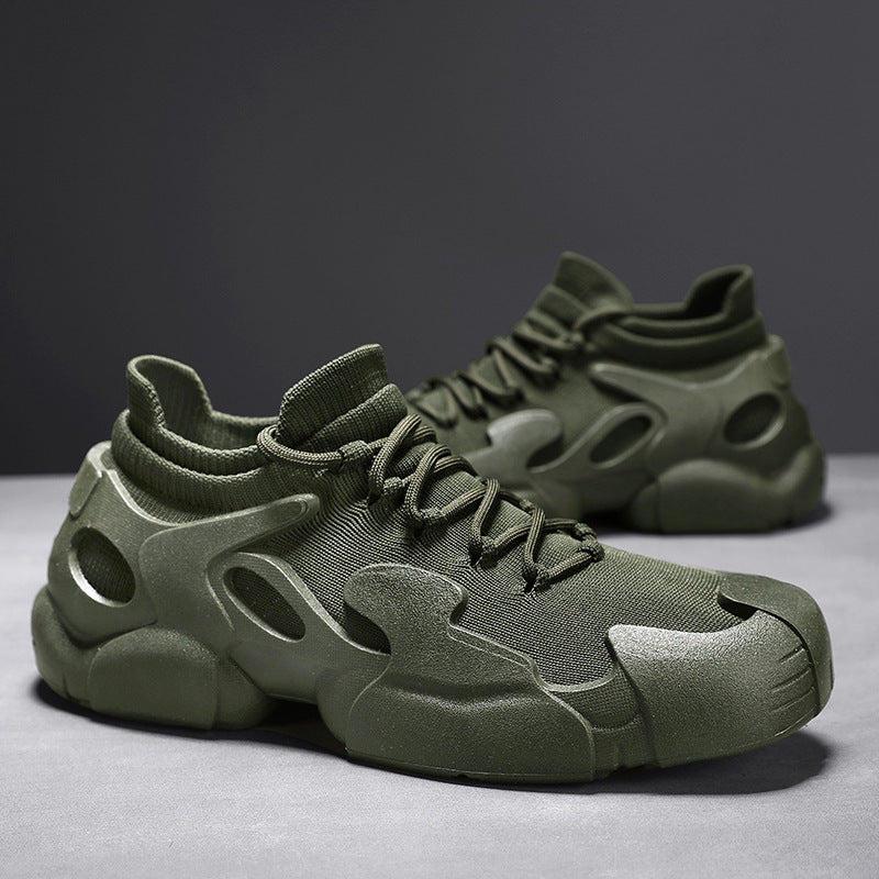 Damen Sportliche High-Performance Sneakers mit atmungsaktiver Strickoberfläche R&B