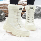 Damen Wetterfeste Winterstiefel mit isolierendem Innenfutter und rutschfester Sohle R&B