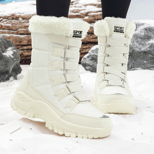 Damen Wetterfeste Winterstiefel mit isolierendem Innenfutter und rutschfester Sohle R&B