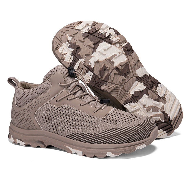 Herren Atmungsaktive Trail-Schuhe mit flexiblem Schnürsystem R&B