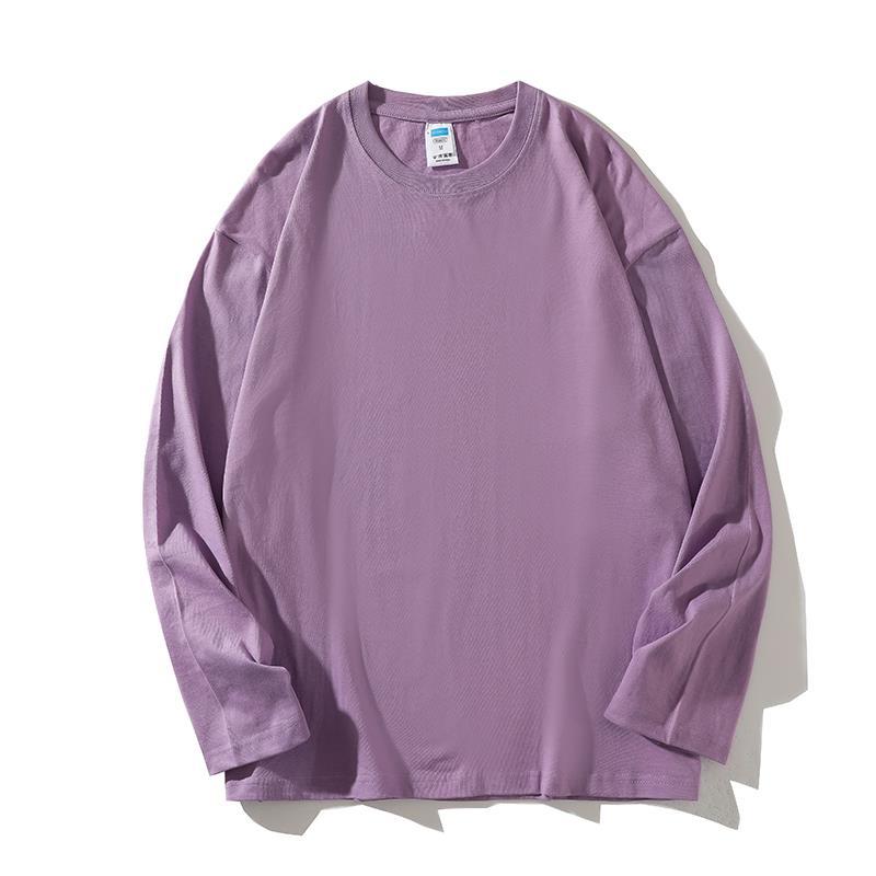 Damen vielseitiges Langarm-T-Shirt aus hochwertiger Baumwolle R&B