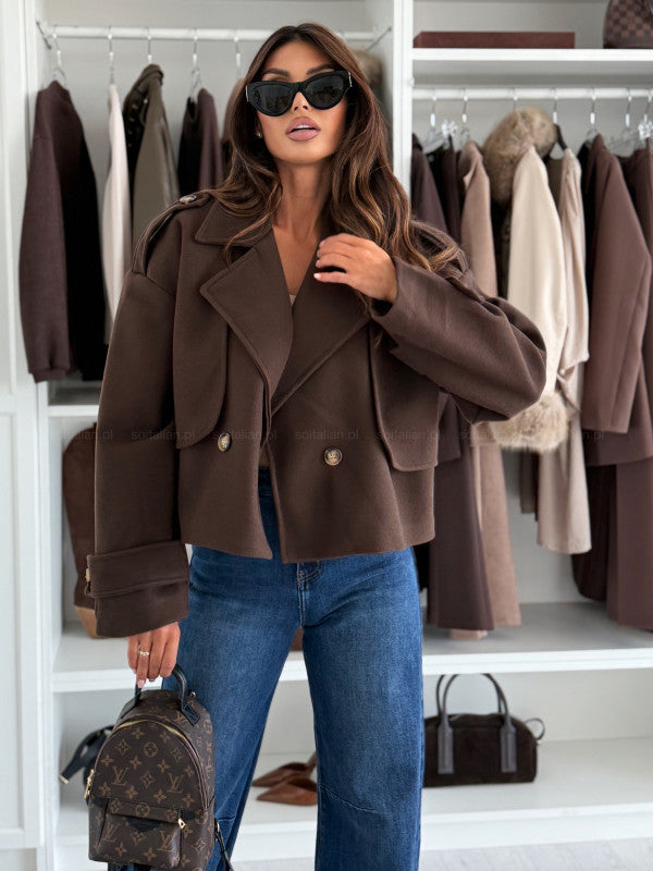 Damen Modische Kurzjacke R&B