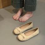 Damen Ballerina-Schuhe mit elegantem Schleifendetail R&B