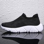 Damen Bequeme Slip-On Sneakers mit flexiblen Sohlen und atmungsaktivem Obermaterial