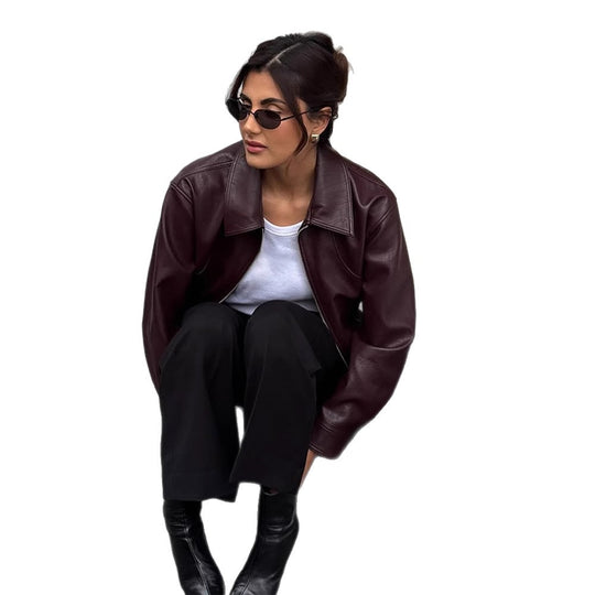 Damen elegante jacke mit oversized Schnitt R&B