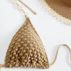 Damen Häkel-Bikini-Set mit eleganten Details R&B