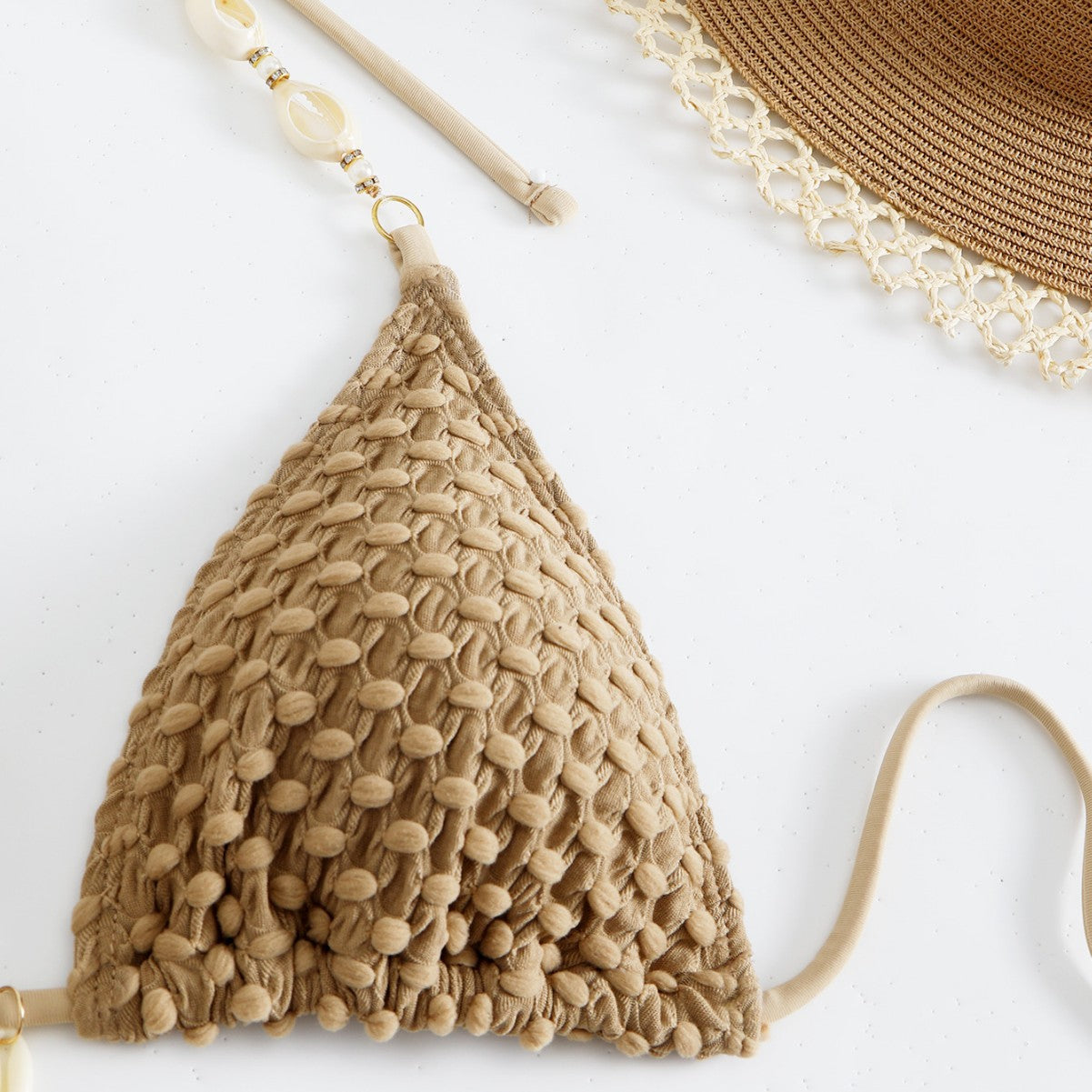 Damen Häkel-Bikini-Set mit eleganten Details R&B