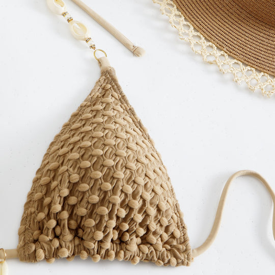 Damen Häkel-Bikini-Set mit eleganten Details R&B