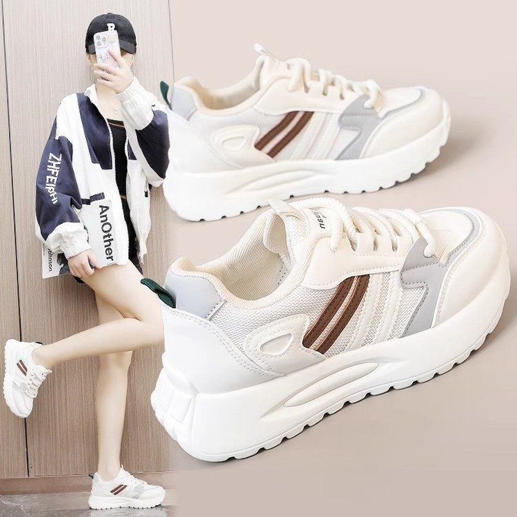 Damen Sportliche Sneaker mit atmungsaktiver Mesh-Oberfläche und dämpfender Sohle
