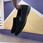 Damen Atmungsaktive Slip-On Sneakers mit flexiblem Netzobermaterial R&B