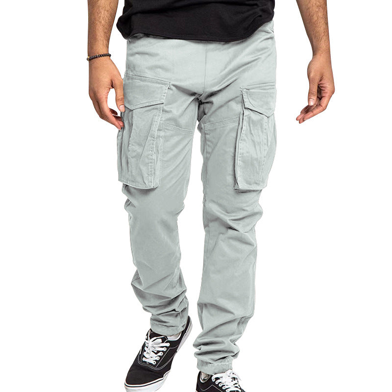 Herren Cargo-Hose mit mehreren praktischen Taschen und elastischem Bund R&B