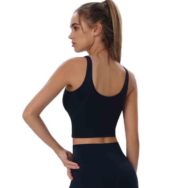 Damen Sportliches Cropped Top R&B