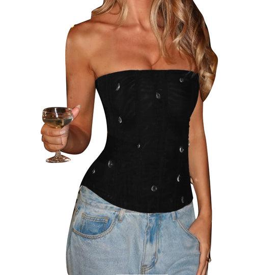 Damen Hochwertiges Bustier-Oberteil mit elegantem Schnitt R&B