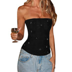 Damen Hochwertiges Bustier-Oberteil mit elegantem Schnitt R&B