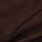 Damen elegante Oversized-Bomberjacke mit Taillengürtel R&B
