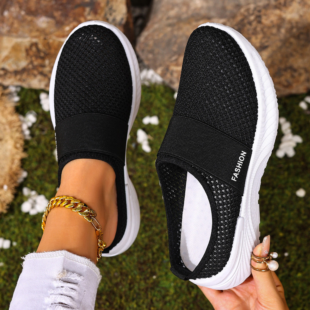 Damen Bequeme Slip-On Sneakers R&B