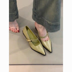 Damen elegante spitze Ballerinas R&B