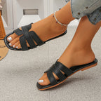 Damen ergonomische Riemchensandalen R&B