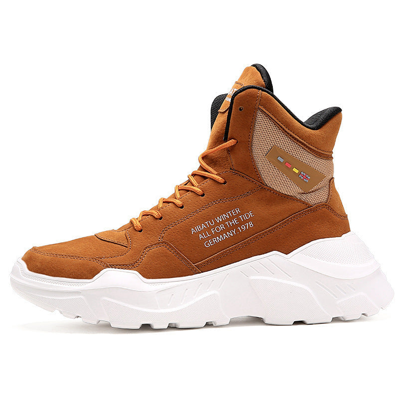 Damen High-Top Sneaker mit funktionalem Design R&B