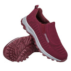 Damen Bequeme Slip-On Laufschuhe mit atmungsaktivem Obermaterial R&B