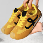 Damen Sportliche Sneakers mit weichem Obermaterial und bequemer Sohle