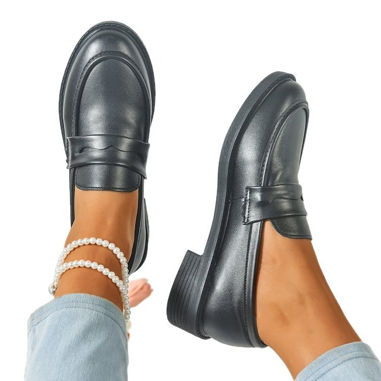 Damen modische Slipper mit trendigem Glanz und rutschfester Sohle R&B