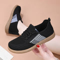 Damen Bequeme und stylische Freizeit-Sneaker mit elastischen Einsätzen