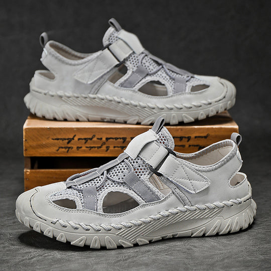 Damen Multifunktionale Freizeitsandalen mit atmungsaktivem Mesh und rutschfester Sohle R&B