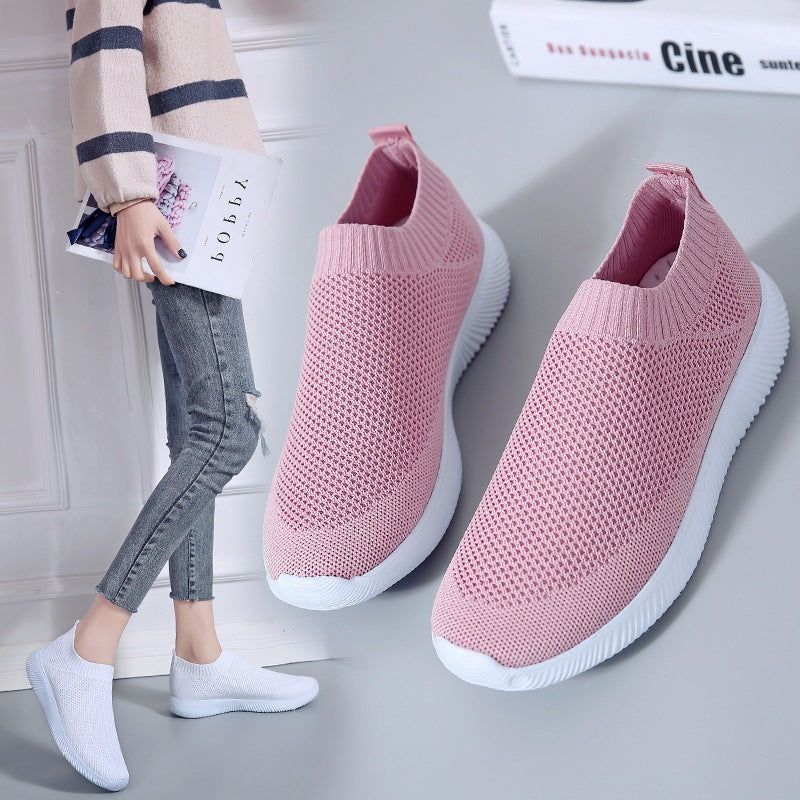 Damen Leichte und atmungsaktive Slip-On Sneakers R&B