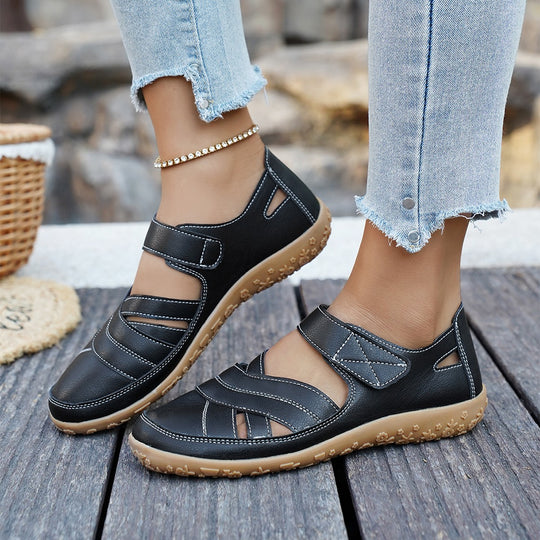 Damen Freizeit-Sandalen mit verstellbarem Riemen und luftigem Design R&B