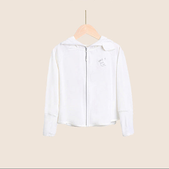Damen leichte und atmungsaktive Sportjacke mit Kapuze R&B