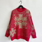 R&B | Weihnachtlicher Strickpullover Mit Festlichem Motiv