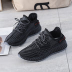 Damen atmungsaktive Sneakers mit flexiblem Obermaterial und dämpfender Sohle R&B