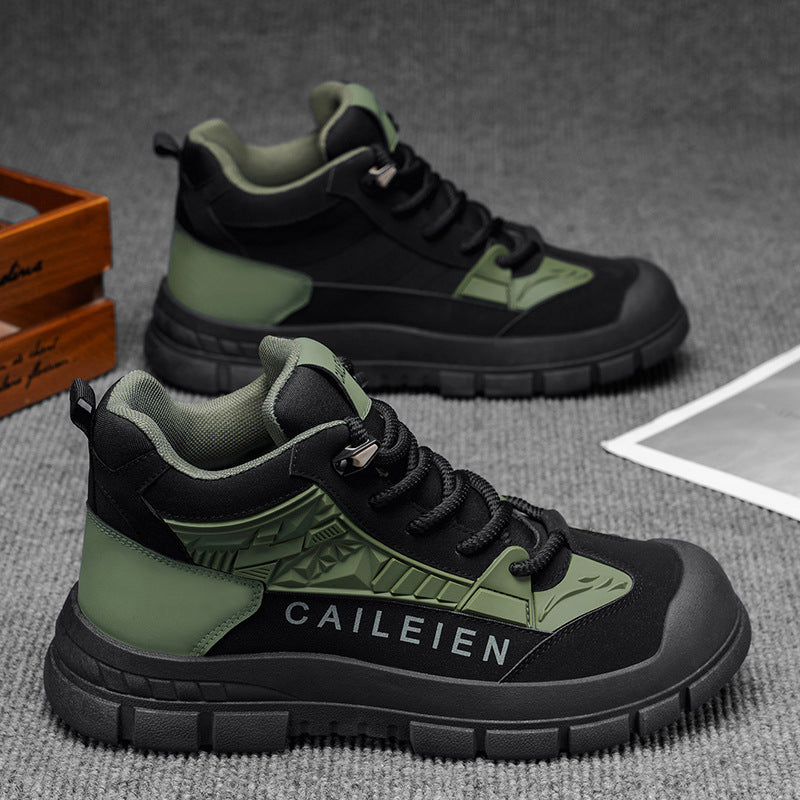 Damen Sportliche High-Top Schuhe mit rutschfester Sohle und robustem Design