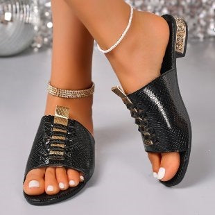 Damen Elegante Riemensandalen mit Charme R&B